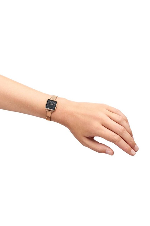 Daniel Wellington zegarek Quadro Studio damski kolor różowy - zdjęcie produktu nr 2