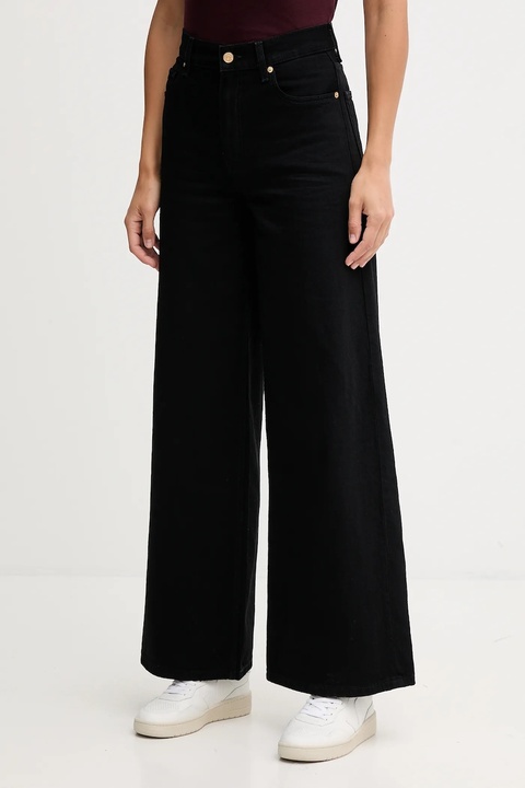 Tommy Hilfiger jeansy bawełniane damskie kolor czarny WW0WW48254 - zdjęcie produktu nr 1