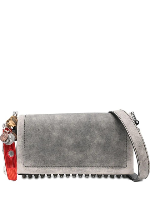 Alexander Wang studded flap shoulder bag - Grey - zdjęcie produktu nr 1