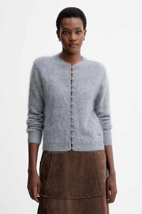 Rag & Bone kardigan kaszmirowy damski kolor szary RG6425F6MCA - zdjęcie produktu nr 1