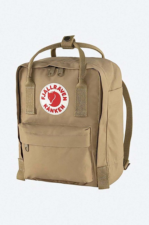 Fjallraven plecak Kanken Mini kolor brązowy mały z aplikacją F23561.221-221 - zdjęcie produktu nr 2