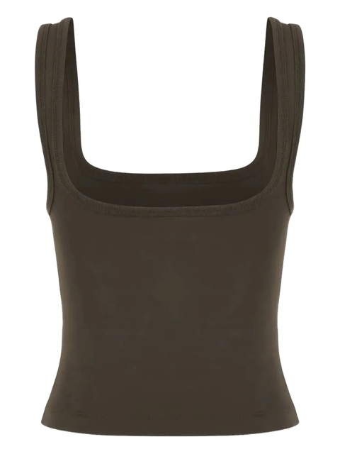 ENTIRE STUDIOS square-neck tank top - Brown - zdjęcie produktu nr 1