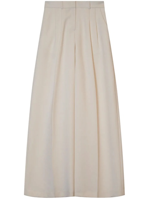 Simkhai Sanaz pleated palazzo pants - Neutrals - zdjęcie produktu nr 1