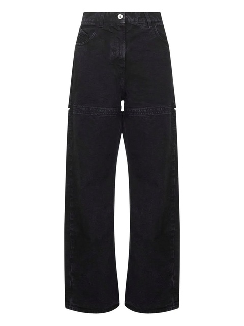 The Attico cut-out jeans - Black - zdjęcie produktu nr 1