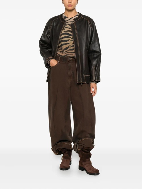 MC2 Saint Barth New Queen animal-print sweater - Neutrals - zdjęcie produktu nr 2