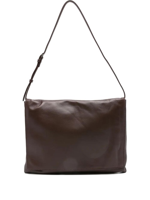 The Row Nan leather shoulder bag - Brown - zdjęcie produktu nr 1