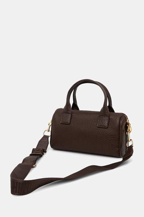 Love Moschino torebka skórzana kolor brązowy JC4338PP0NK1431A - zdjęcie produktu nr 2