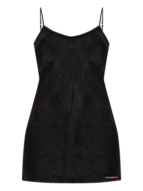 Diesel Gratchen-Dnm slip dress - Black - zdjęcie produktu nr 1