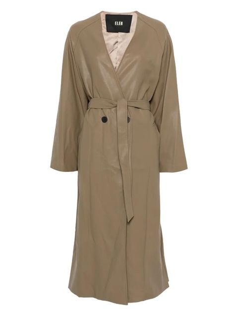 Eleh belted coat - Brown - zdjęcie produktu nr 1