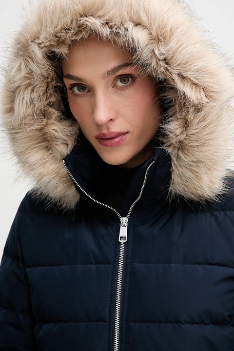 Tommy Hilfiger kurtka puchowa kolor granatowy zimowa WW0WW47542 - zdjęcie produktu nr 2