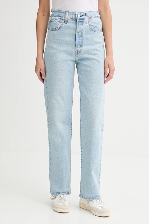 Levi's jeansy RIBCAGE FULL LENGTH damskie high waist 79078.0045 - zdjęcie produktu nr 1