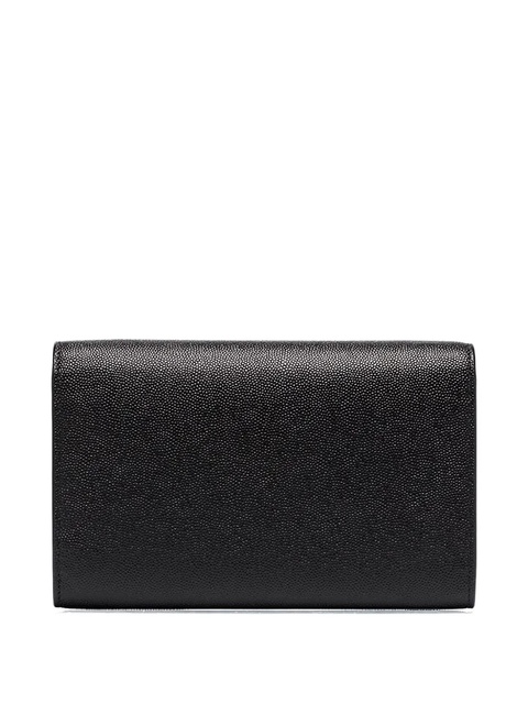 Saint Laurent Cassandre-plaque mini bag - Black - zdjęcie produktu nr 2