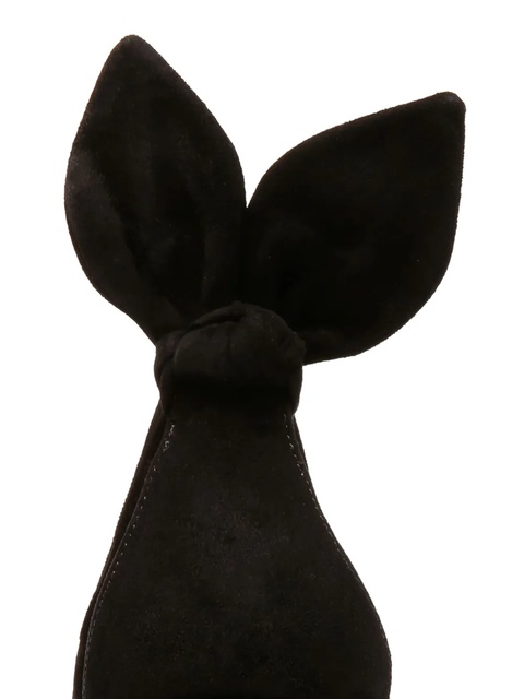 Aquazzura 105mm bow-detail pumps - Black - zdjęcie produktu nr 2