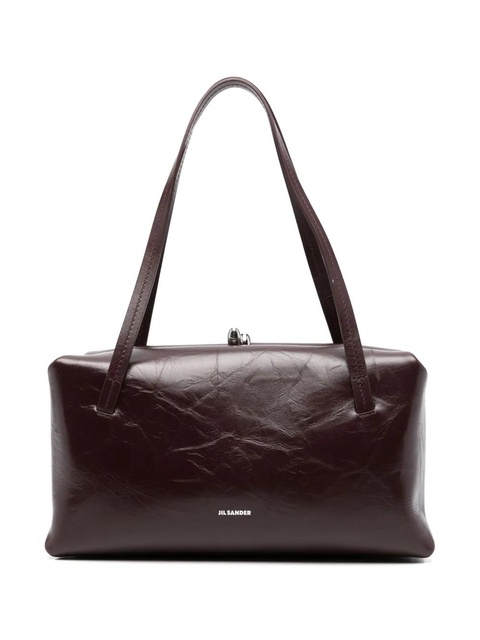 Jil Sander small Goji leather shoulder bag - Red - zdjęcie produktu nr 1