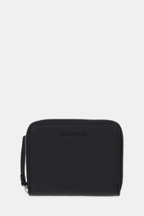 Marc O'Polo portfel skórzany damski kolor czarny 5000009091 - zdjęcie produktu nr 1