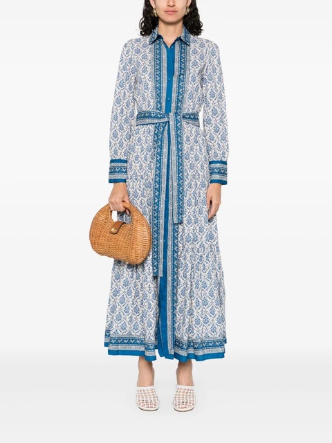 MC2 Saint Barth cotton maxi dress - Blue - zdjęcie produktu nr 2
