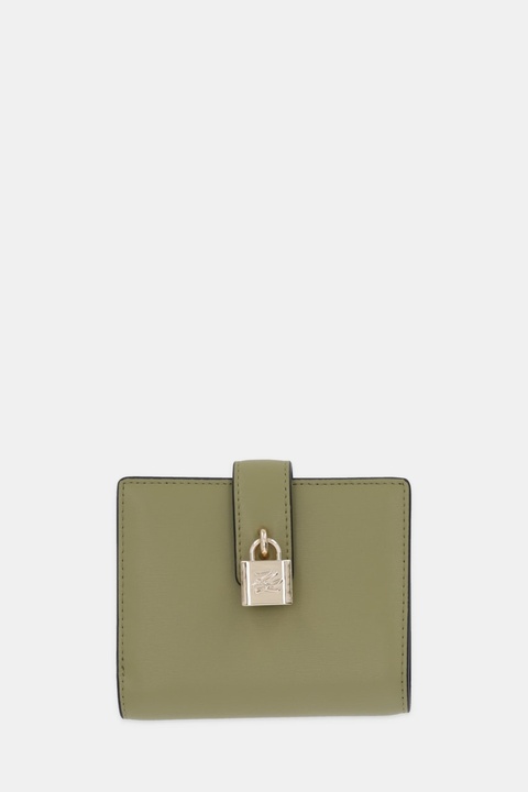 Karl Lagerfeld portfel K/AUTOGRAPH damski kolor zielony B1W32047 - zdjęcie produktu nr 1