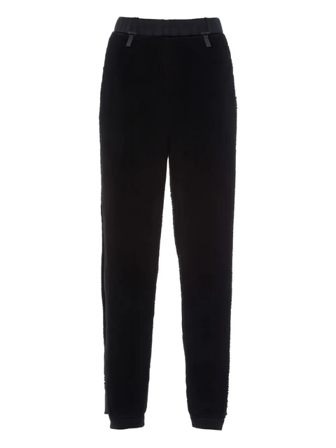 Prada logo-print trousers - Black - zdjęcie produktu nr 1