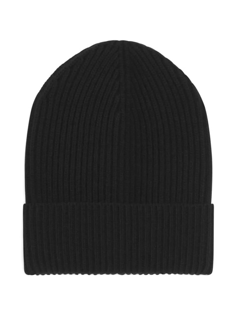 Dolce & Gabbana ribbed beanie - Black - zdjęcie produktu nr 1