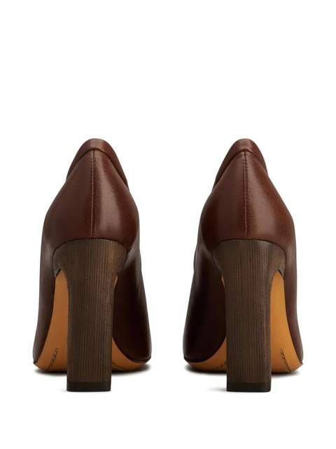 Tod's leather pumps - Brown - zdjęcie produktu nr 2