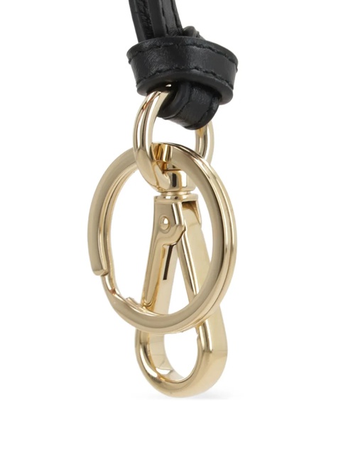 Prada leather mirror case pendant - Black - zdjęcie produktu nr 2