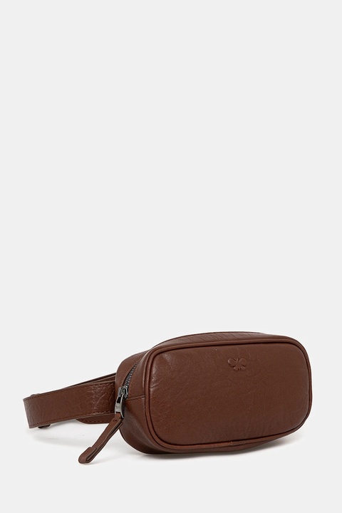 Weekend Max Mara nerka skórzana CISA kolor brązowy 2525516105600 - zdjęcie produktu nr 2