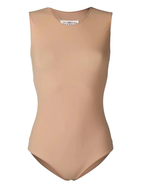 Maison Margiela sleeveless bodysuit - Neutrals - zdjęcie produktu nr 1