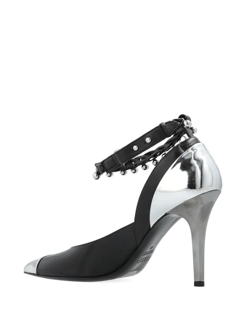 ISABEL MARANT 90mm Peleny heeled pumps - Silver - zdjęcie produktu nr 2