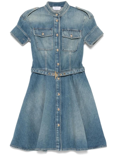 Alexander McQueen denim mini dress - Blue - zdjęcie produktu nr 1