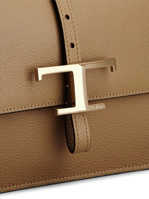 Tod's mini T-buckle flap bag - Brown - zdjęcie produktu nr 2