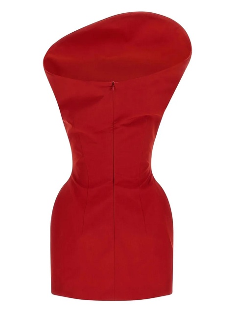 Magda Butrym sculpted one-shoulder mini dress - Red - zdjęcie produktu nr 2