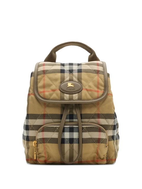 Burberry quilted-design mini backpack - Neutrals - zdjęcie produktu nr 1