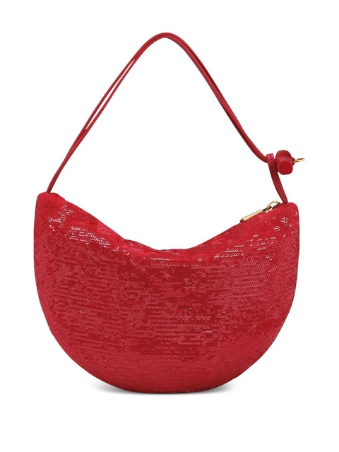 Longchamp small Le Roseau tote bag - Red - zdjęcie produktu nr 2