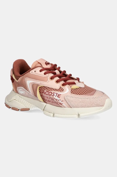 Lacoste sneakersy L003 EVO damskie kolor różowy 49SFA0006 - zdjęcie produktu nr 1