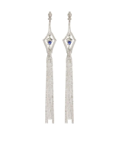 Valentino Garavani Rêve Radieux clip-on earrings - Silver - zdjęcie produktu nr 1