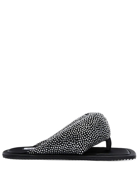 The Attico Indie Max flip flops - Black - zdjęcie produktu nr 1
