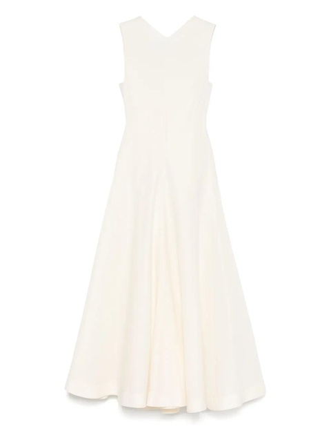 KHAITE Mellie midi dress - Neutrals - zdjęcie produktu nr 1