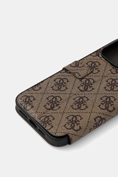 Guess etui na telefon iPhone 15 Pro Max 6.7" kolor brązowy GUBKP15X4GMGBR - zdjęcie produktu nr 2