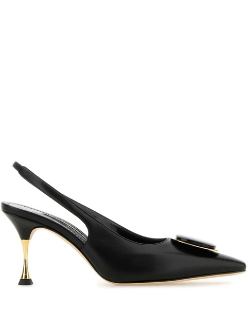 Manolo Blahnik 70mm Chiaran pumps - Black - zdjęcie produktu nr 1