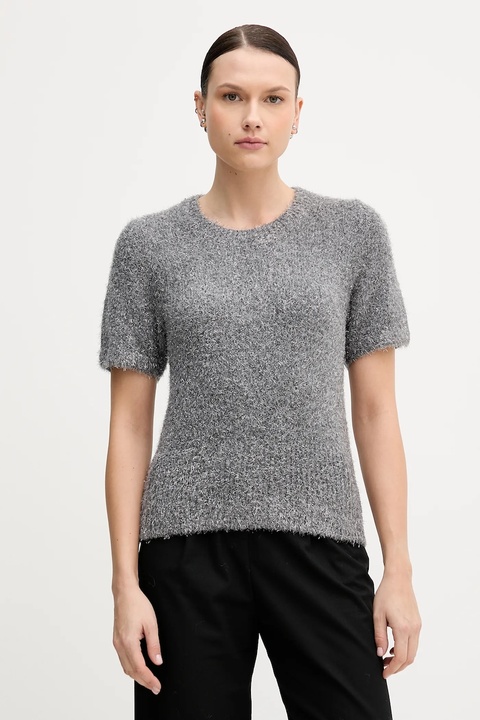 Tommy Hilfiger sweter z dodatkiem wełny damski kolor szary WW0WW47650 - zdjęcie produktu nr 1