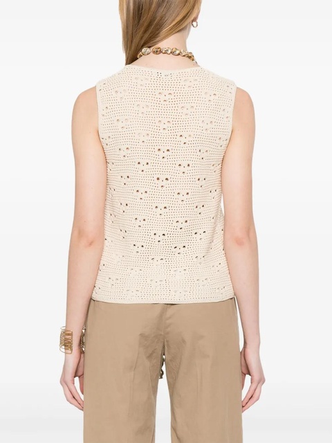 SANDRO crochet vest - Neutrals - zdjęcie produktu nr 2