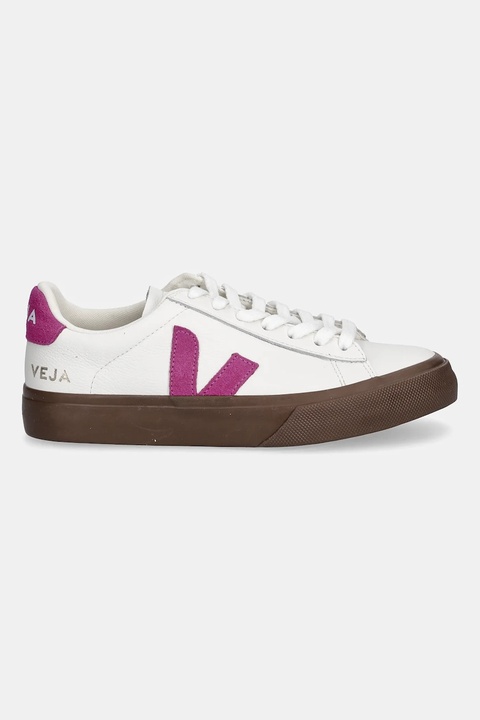 Veja sneakersy skórzane Campo damskie kolor biały CP0521178A - zdjęcie produktu nr 2