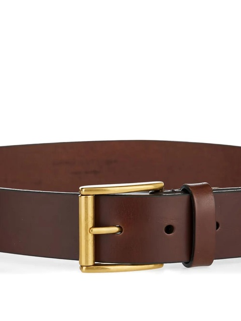 Saint Laurent leather buckle belt - Brown - zdjęcie produktu nr 2