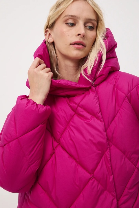 Medicine kurtka damska kolor fioletowy przejściowa - zdjęcie produktu nr 1