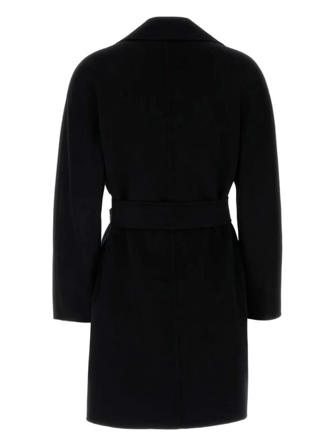 Max Mara belted wool coat - Black - zdjęcie produktu nr 2