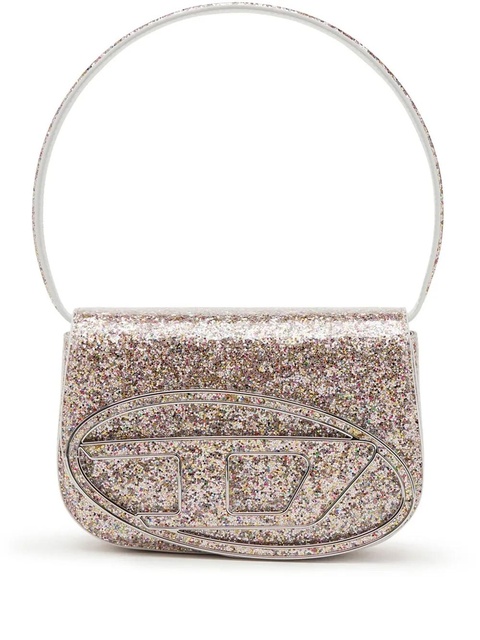 Diesel 1DR glitter-embellishment shoulder bag - Pink - zdjęcie produktu nr 1