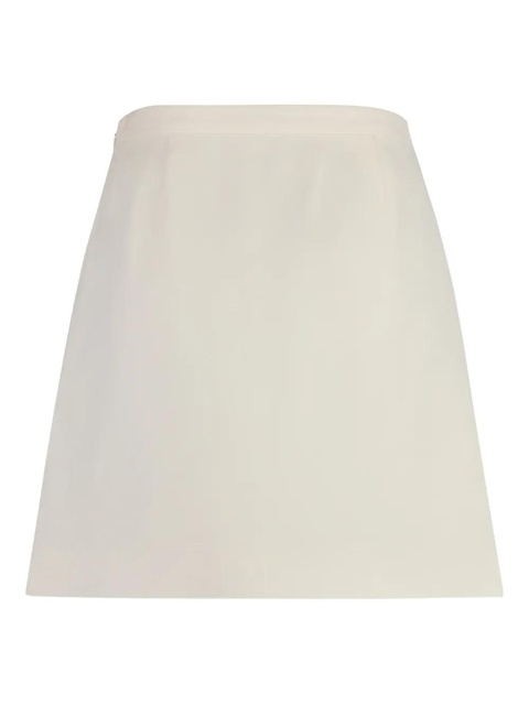Valentino Garavani Crepe Couture mini skirt - Neutrals - zdjęcie produktu nr 2