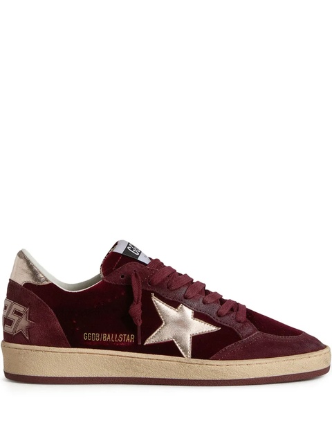 Golden Goose Ballstar suede sneakers - Red - zdjęcie produktu nr 1