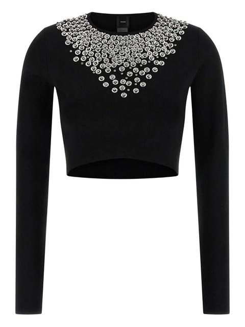 PINKO crystal-embellished sweater - Black - zdjęcie produktu nr 1