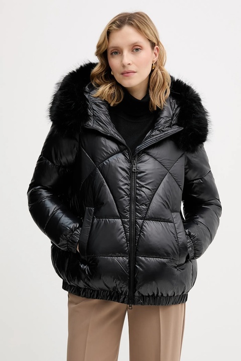 Geox kurtka BACKSIE kolor czarny zimowa W5628S T3121 - zdjęcie produktu nr 1